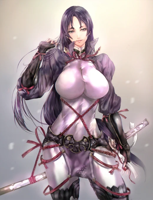 私がステレオタイプの巨乳美女キャラ描くと『コブラ』とかに出てきそうな感じになる。 