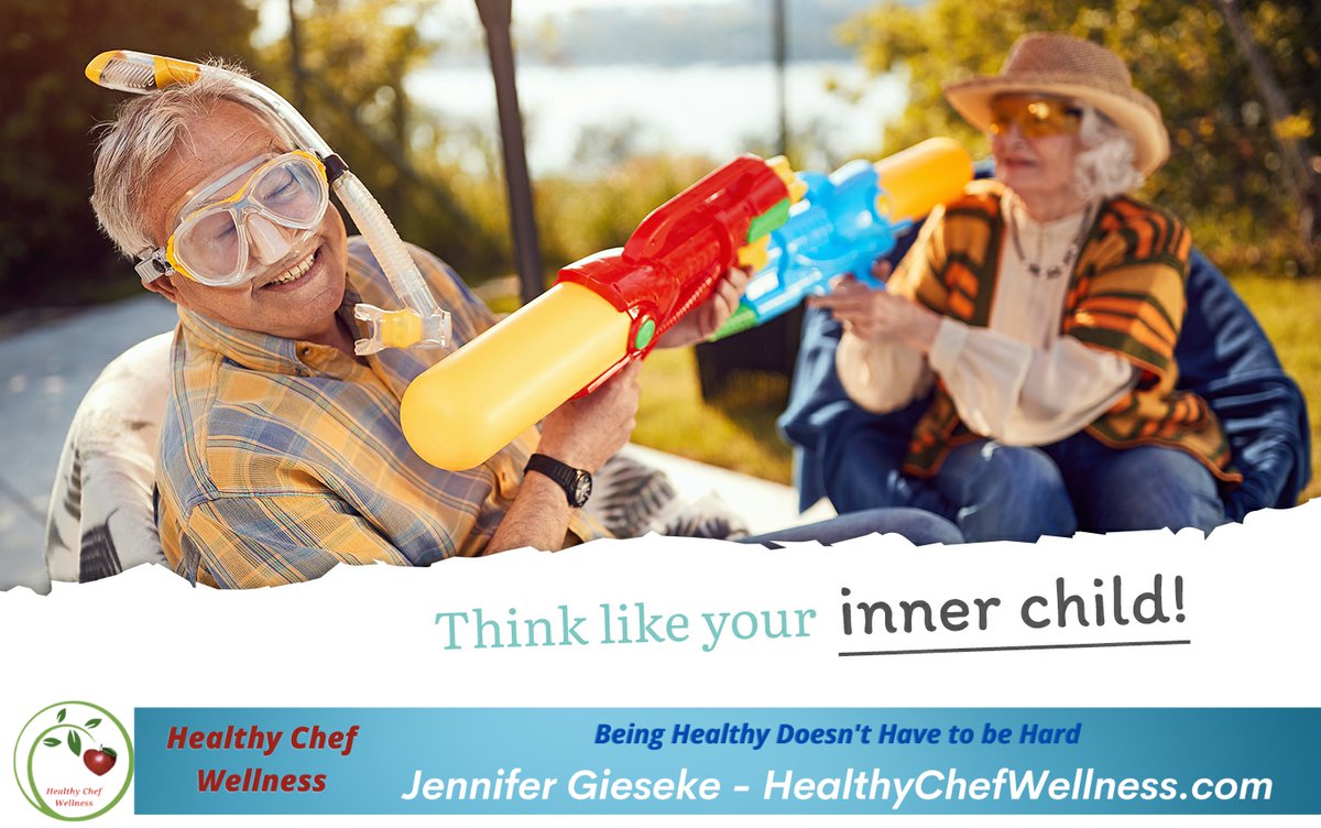 HealthyChefWell's tweet photo. Do something you enjoyed doing as a child. Riding your bike, doing a cartwheel, playing catch, playing cards—whatever it is, go out and try it! https://t.co/C55Kk8MU3a