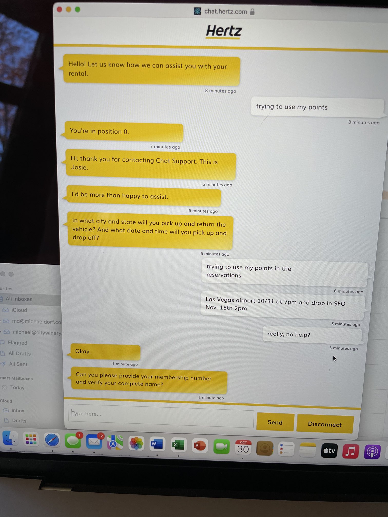 Michael Dorf on Twitter "⁦Hertz⁩ this feels like an SNL sketch. Josie