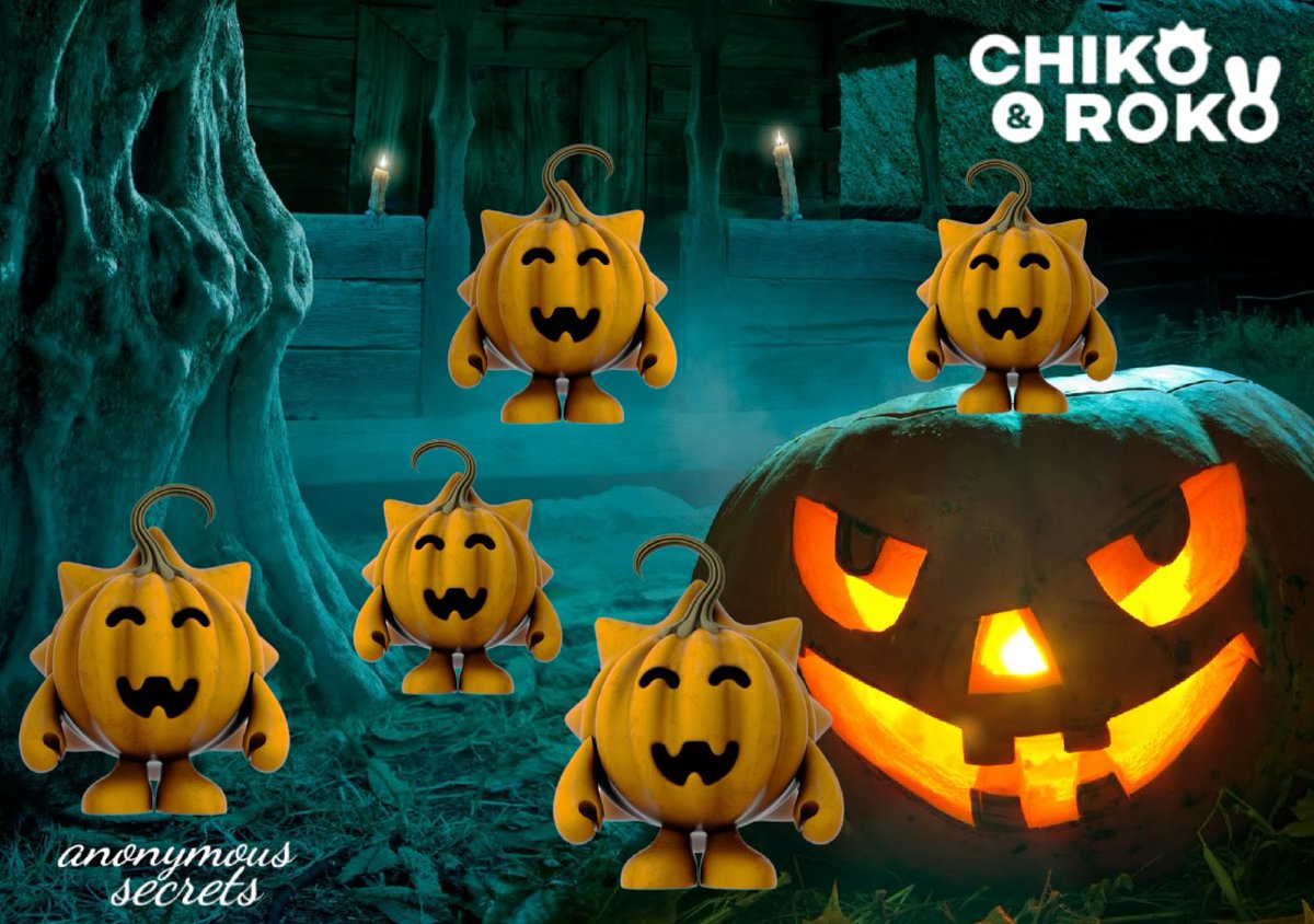 anon_scrts's tweet photo. 🎃🎃🎃 Happy Halloween 🎃🎃🎃
@chiko_roko #ChikoRoko_Challenge #chikorokofanart #chikoroko #anon_scrts #NFTs #NFTcommunity #nftcollector #artoys #designtoys https://t.co/zf2g9Opot4