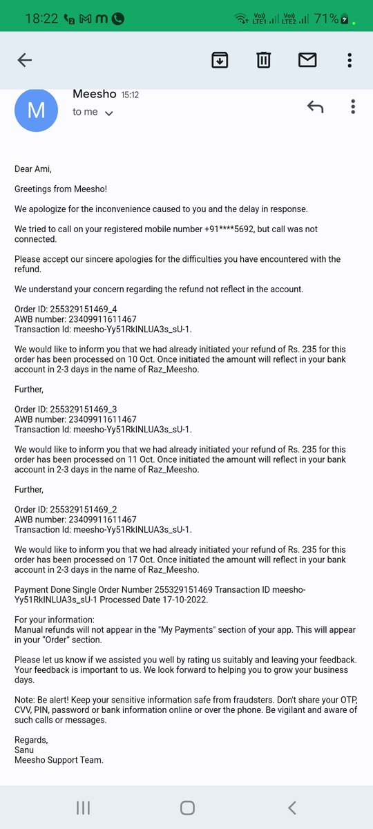 AmiShah60's tweet photo. @Meesho_Official 
See how your team is working look at the way they are working 

So sad to see such people in #Meesho https://t.co/QRWGNpYsDW