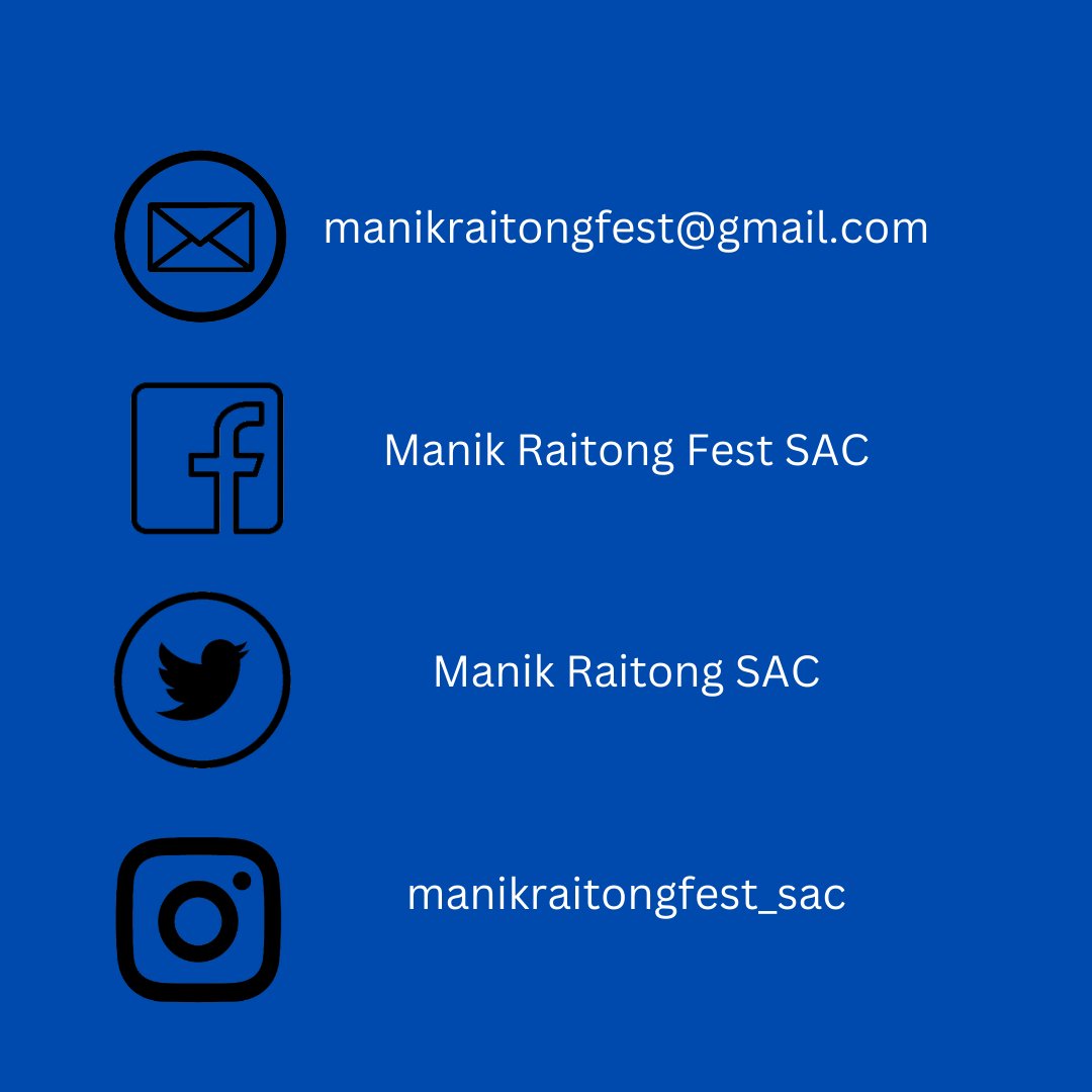 ManikRaitongSAC's tweet photo. With the panel discussion, we are excited to feed you everything you need to know about Manik Raitong's legend.
.
.
Poster by: Bipasha 
#khasi #jaintia #garo #meghalayatourism #dance #food #music #trendy  #manikraitongfest_sac #shillong #meghalaya #event #massmedia #explorepage https://t.co/1VfdvyLm2M