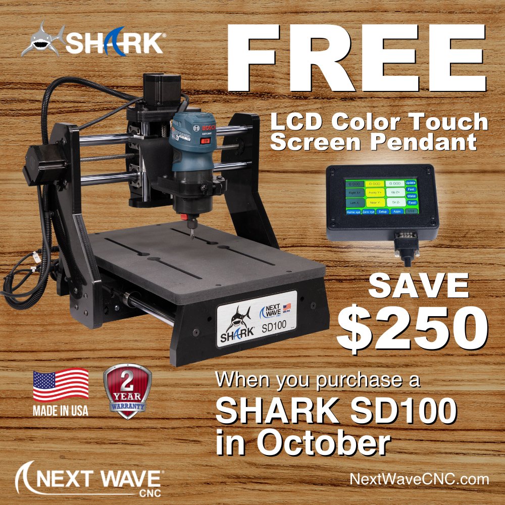 Get a free LCD Color Touch Screen Pendant when you buy an SD100 this month! 🤩 ow.ly/QXcH50KWjfN