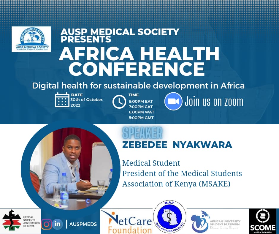 We are excited to partner with AUSP-medical society on this virtual conference .Catch the discussions revolving around Digital health tonight at 8:00p.m.

Registration link
us02web.zoom.us/meeting/regist…