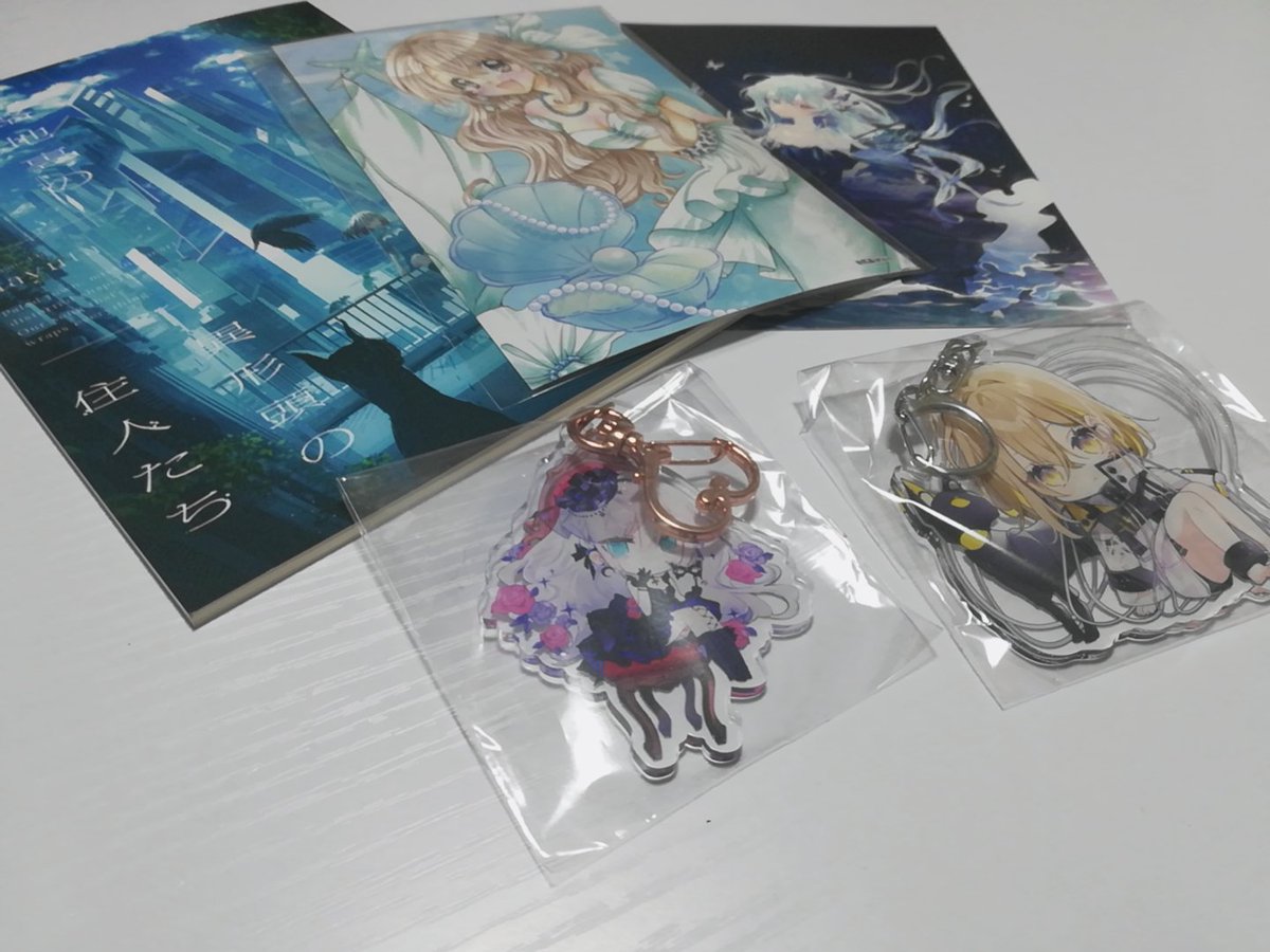 Mealla0v0's tweet photo. #M3秋2022 戦利品💫

#いつきアンダーテイカー
#Counterfeit_7th
#COLOURS_02
#少女と異形頭たち
#NaYuri 
#なないろメモリー 
#Prismtone https://t.co/GbnNBfKzPr