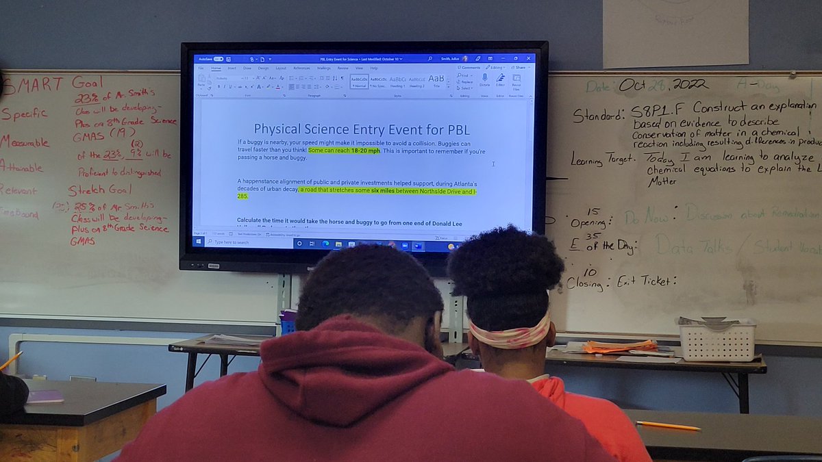JLIA_STEAM's tweet photo. Friday closed out our 1st PBL week. More students were introduced to their PBL. What I am most proud of is teachers taking their time to help students understand how to use their Journals, the EDP, + the Driving Question. #STEAMingWithPRIDE @JLewisInvictus @JLIAPRIDE #PUSH https://t.co/HUuVXAgvQI
