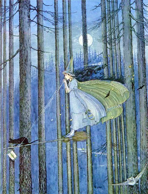 Ida Rentoul Outhwaite (1888-1960) Australian illustrator of children's books whose work was first published in 1909 #WomensArt