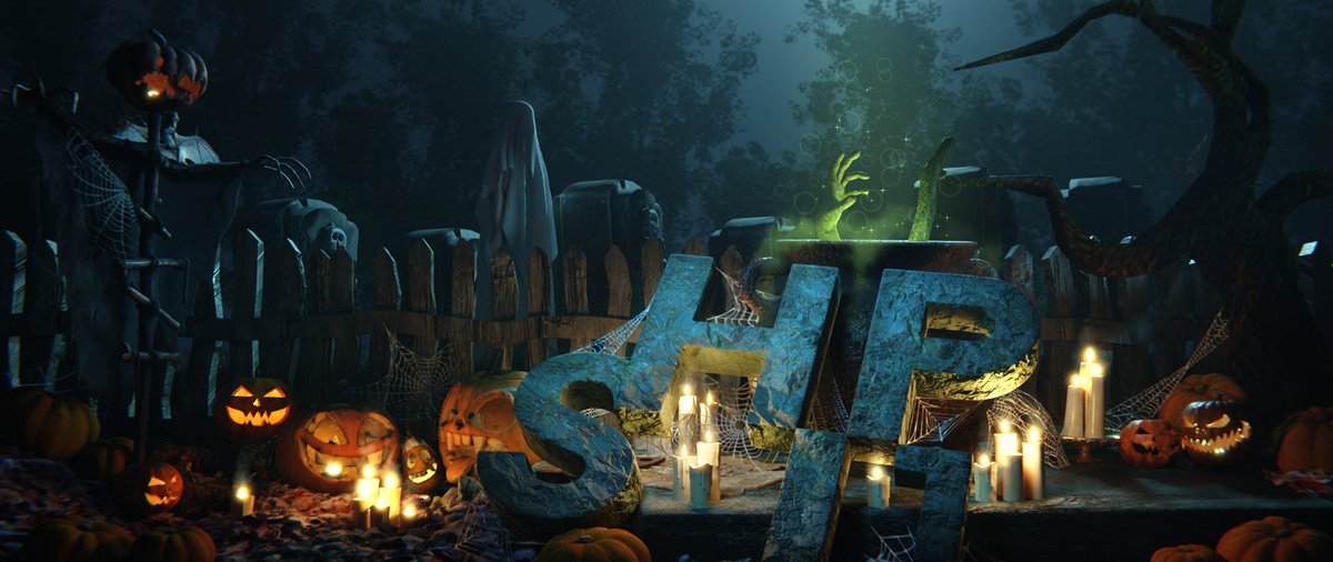 Happy Halloween 🎃

#3D #halloween #halloweendecor