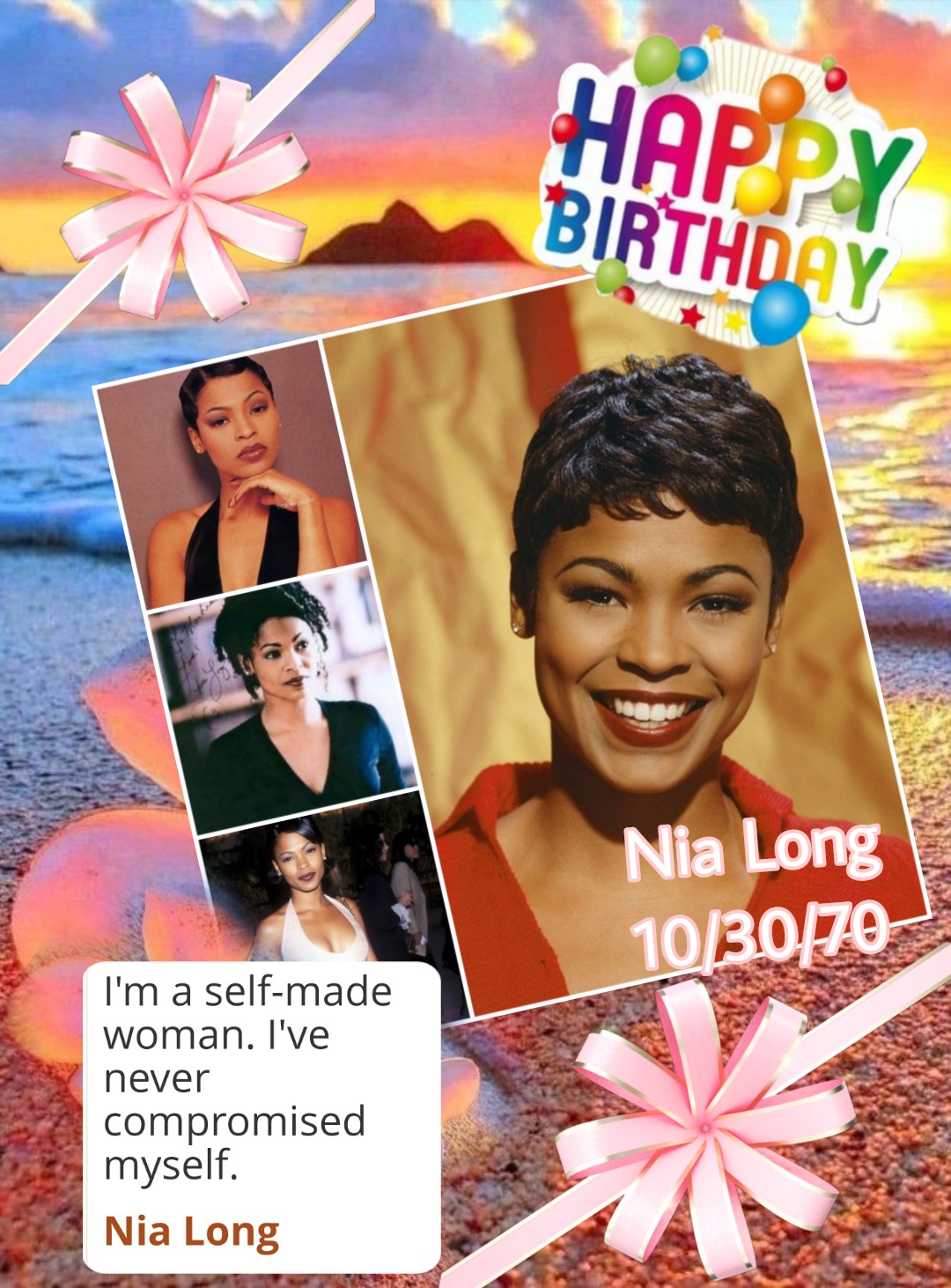 Happy birthday, Nia Long     