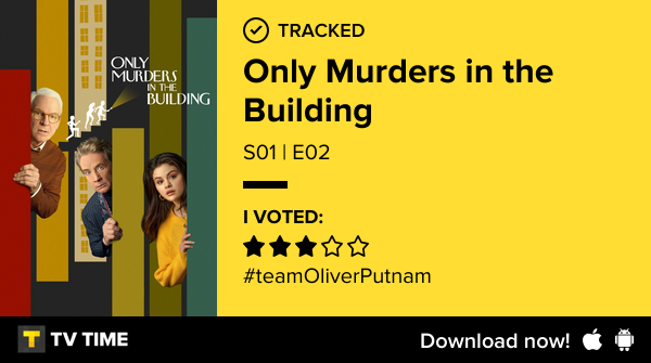 JBGM87's tweet photo. vient juste de regarder #onlymurdersinthebuilding  https://t.co/aEW5EyTsB9 #tvtime https://t.co/hYMYKwzdXJ