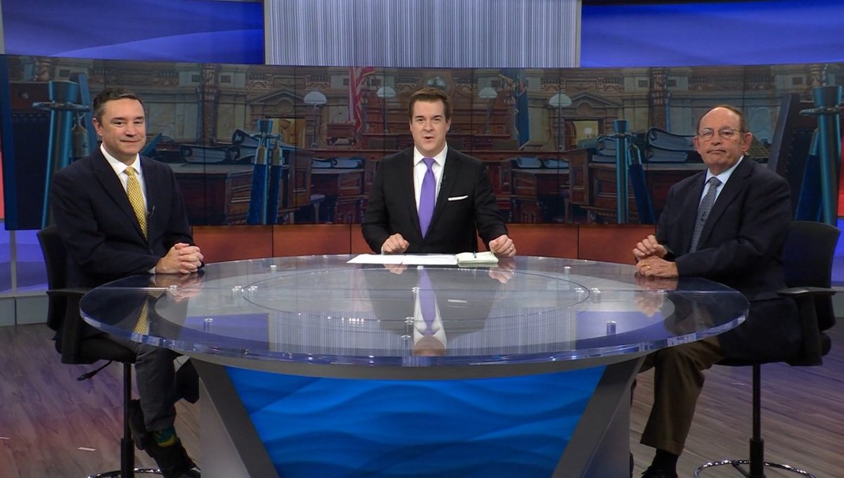 CodyKMBC's tweet photo. Don't miss this morning's edition of @KMBC 9's "Heart of the Matter!" I sit down with the top two candidates for Kansas Governor: incumbent Gov. @LauraKellyKS and state Attorney General @DerekSchmidtKS . Our roundtable also offers analysis. See you at 11! #Commitment2022 https://t.co/n7MqZv542C