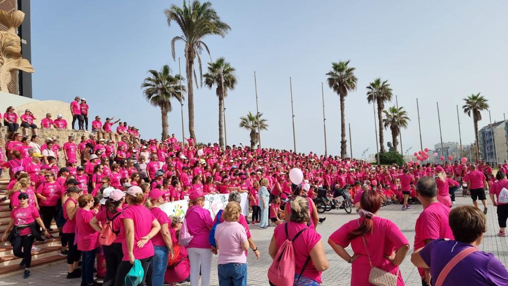 La lucha contra el cáncer de mama ha sido la protagonista en la VII Caminata – Carrera Grand Pink Run 2022, que ha cubierto de rosa el entorno de Las Canteras en una jornada solidaria y especial, con la presencia de los concejales @aridanyromero @PriscoAlfonso y @LuisZamoranoAR