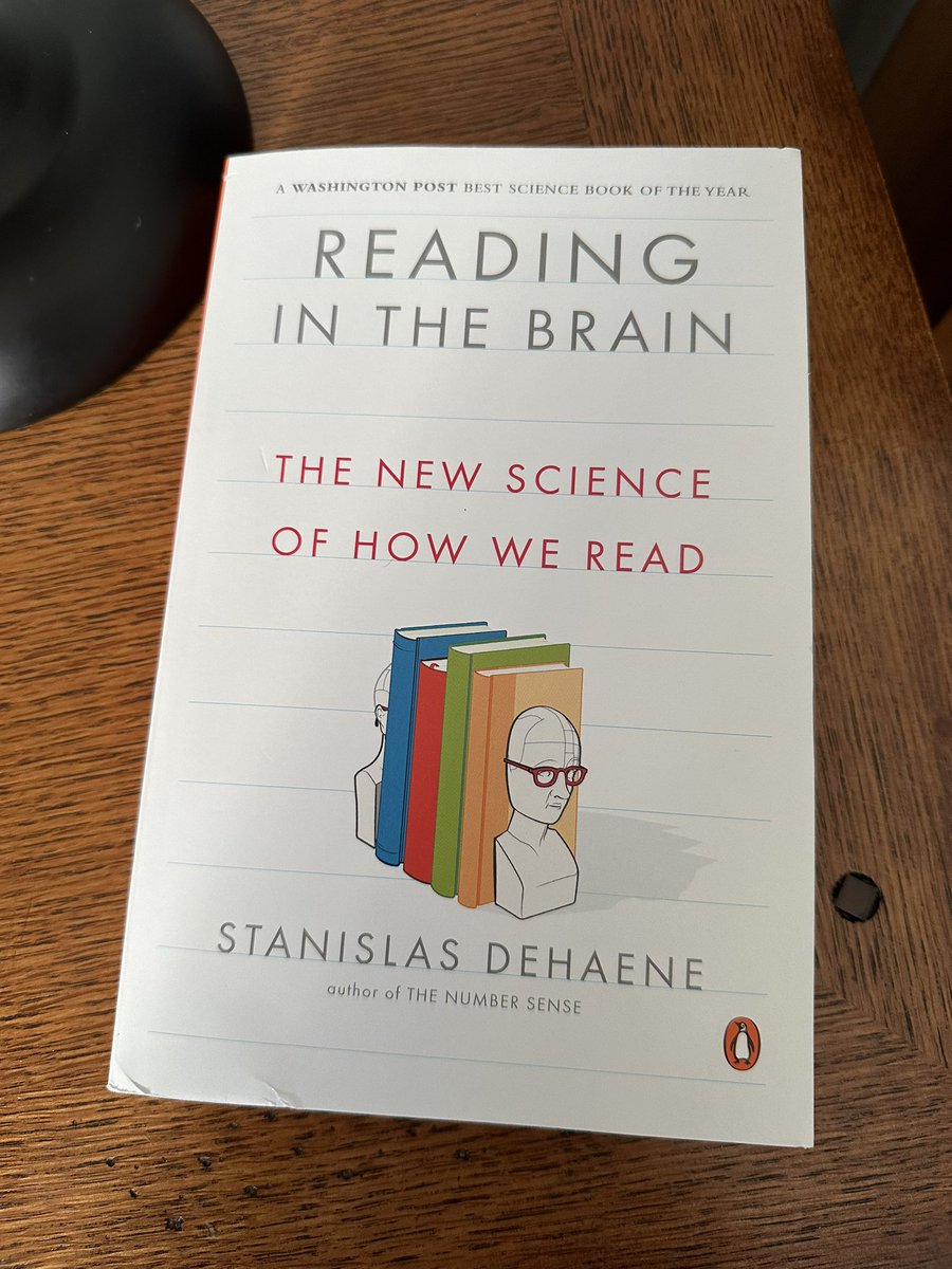 My new purchase. To understand how the brain develops with processing language and understanding reading in the brain. <a href="/TVDSBLiteracy/">TVDSBLiteracy</a>