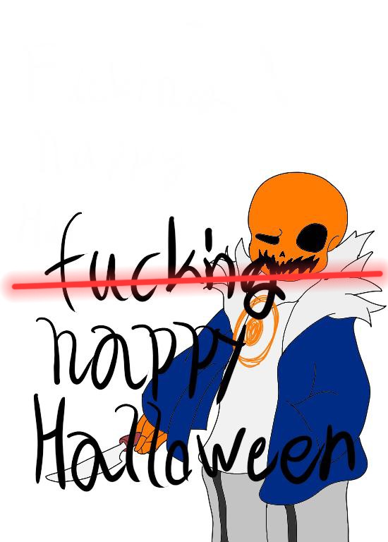 Fu××ing Happy Halloween!!
#Halloween #undertale #undertaleAU #killersans