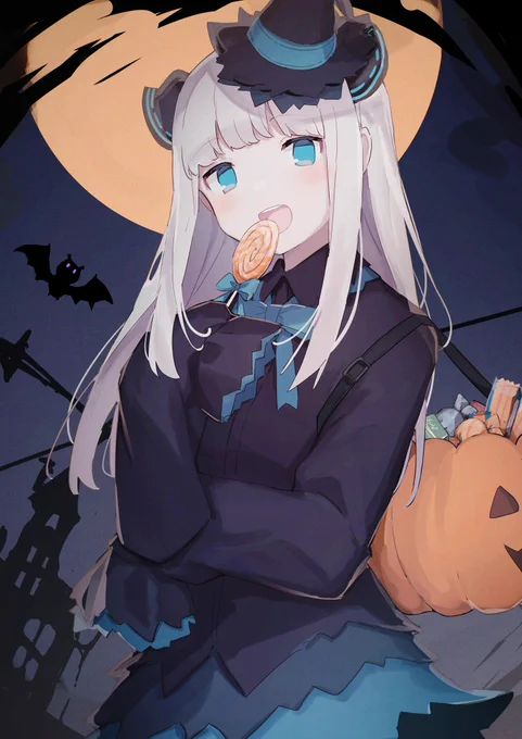 HAPPY HALLOWEENお菓子ください#Halloween2022#ハロウィンイラスト 