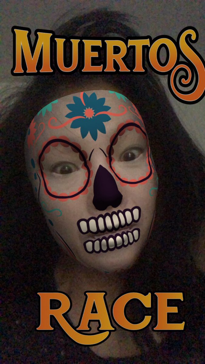 BrieYoung's tweet photo. Fun race in the evening by @conveymx in the 6ix Dia de muertos race. Moreover this celebration has many iterations: https://t.co/P3N3z9pTww https://t.co/y8UayK6TdX