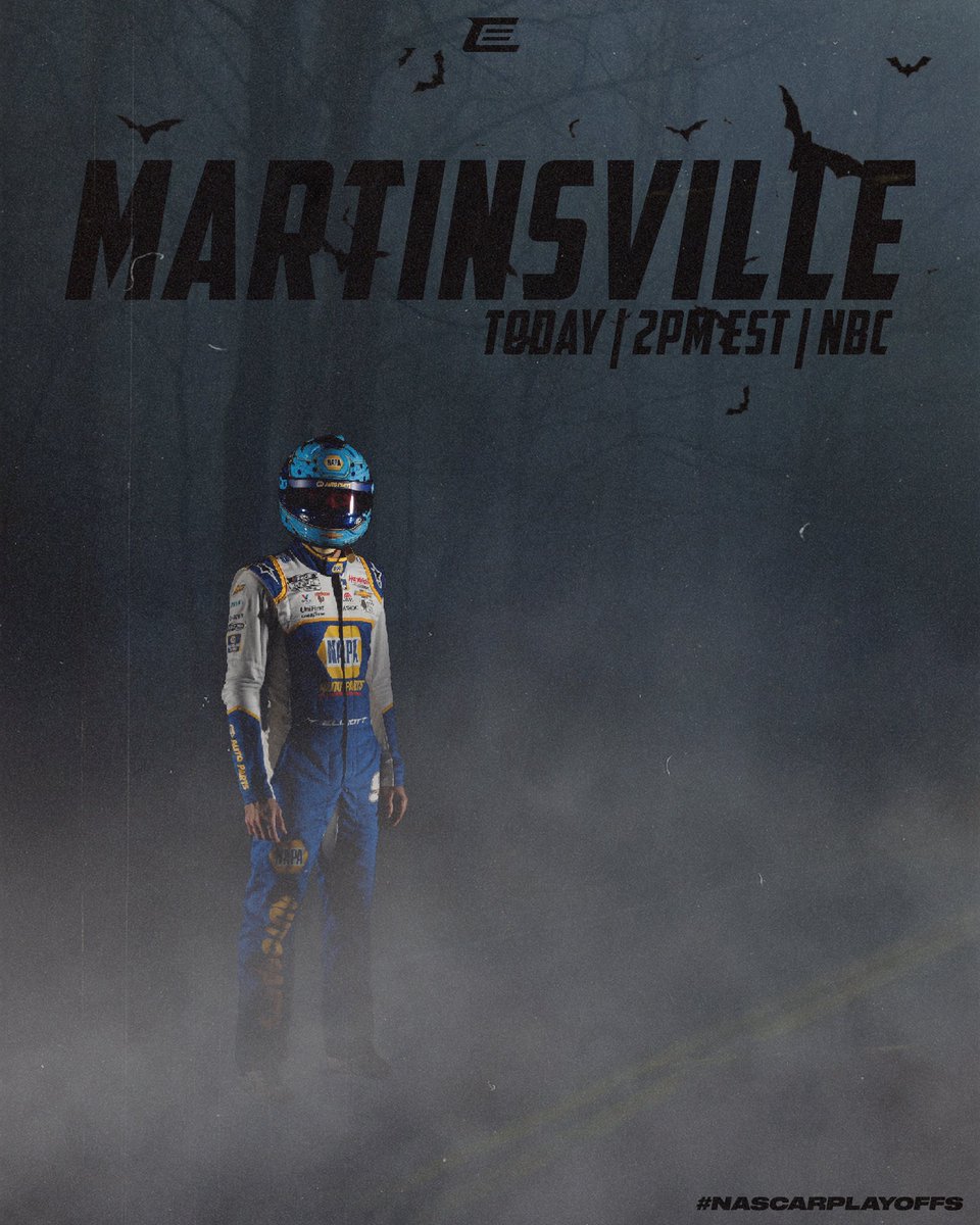Race day 📎 <a href="/MartinsvilleSwy/">Martinsville Speedway</a>  

<a href="/theNAPAnetwork/">The NAPA Network</a> | #di9 #NASCARPlayoffs