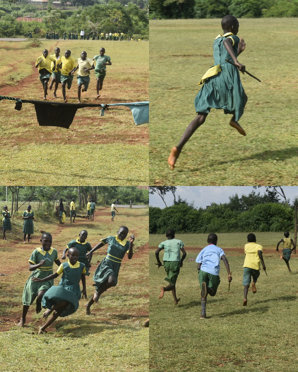 What a great success: 63 girls and boys participated in the athletic competition The Girls Future team held at a primary school in October. The participants each went home with an award - new school uniforms, mathematical sets, sanitary towels for girls, books, and pens.