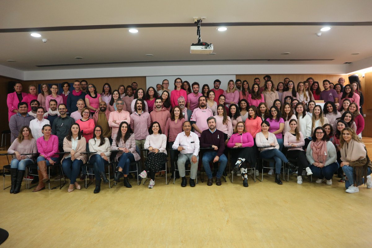 3B's Research Group (@3bsuminho) on Twitter photo 3B's Research Group, I3Bs, associates with the National Day for Breast Cancer Awareness, celebrated today, 30th October.
Let's be aware, let's diagnose early, let's find the cure!
Today we all wear PINK!
<a href="/UMinho_Oficial/">Universidade Minho</a> <a href="/RLGReis/">Rui L. Reis</a> <a href="/3bsuminho/">3B's Research Group</a> #outubrorosa 3B's Research Group, I3Bs, associates with the National Day for Breast Cancer Awareness, celebrated today, 30th October.
Let's be aware, let's diagnose early, let's find the cure!
Today we all wear PINK!
<a href="/UMinho_Oficial/">Universidade Minho</a> <a href="/RLGReis/">Rui L. Reis</a> <a href="/3bsuminho/">3B's Research Group</a> #outubrorosa