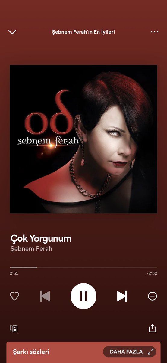 Günün şarkısı..