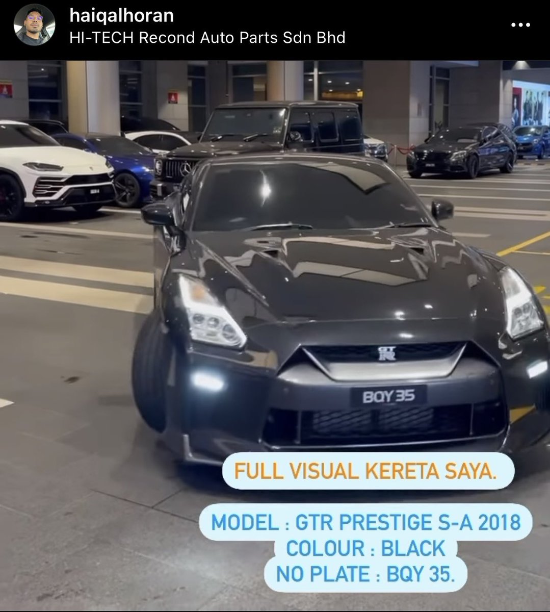 benanwar_'s tweet photo. Kereta GTR kawan saya hilang semalam semasa dalam simpanan bengkel. No plate BQY 35. Selain dari GTR ni, ada lagi 2 kereta lain hilang kat bengkel tu.

Call terus 01471022302 (Haiqal) kalau terjumpa.

Ada reward kepada sesiapa yang jumpa. Minta tolong RT dan sebarkan 🙏🏻 https://t.co/VlSLoHuvLa