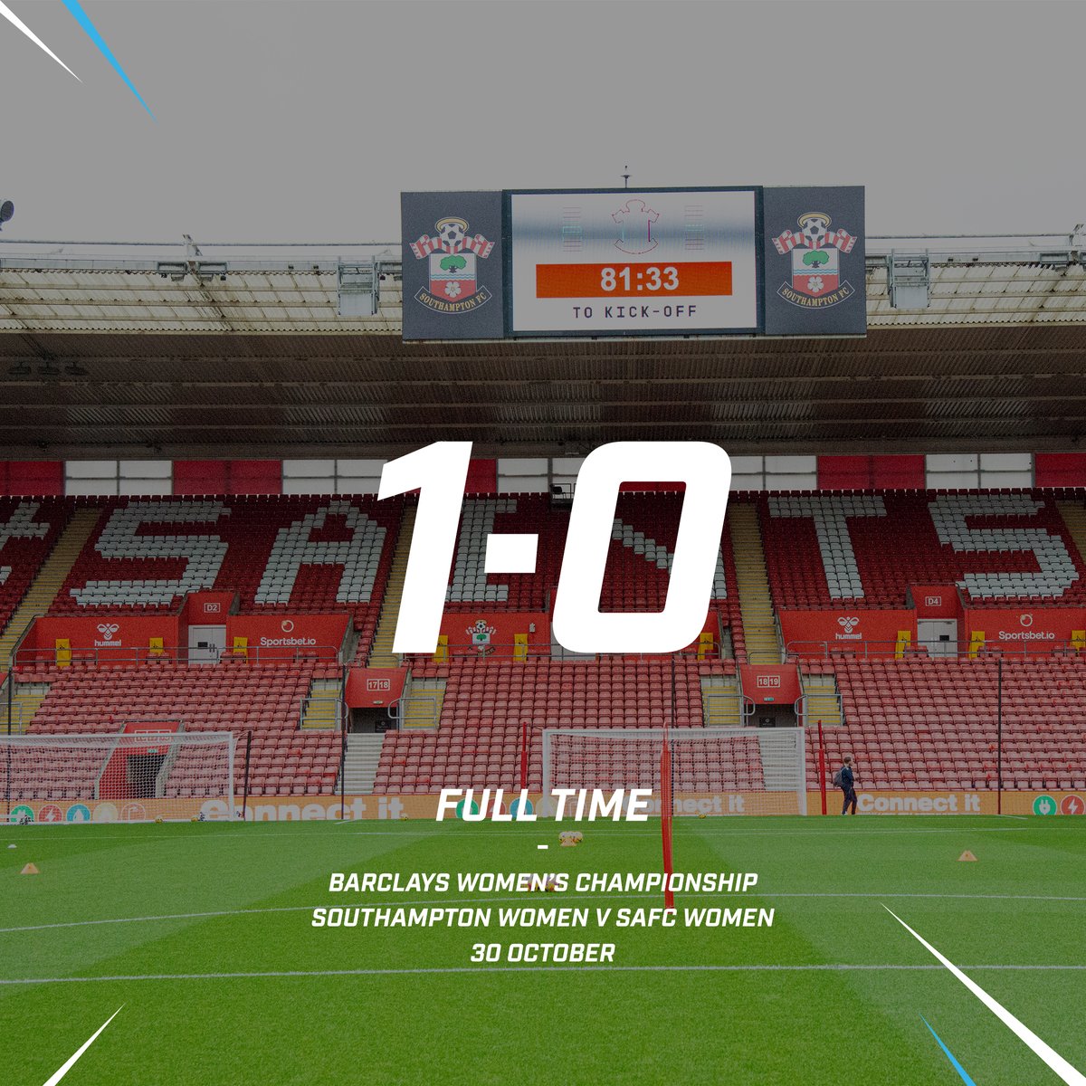 SAFCWomen's tweet photo. ⏹️ Defeat on the road.

#SAFCWomen | @BarclaysWC https://t.co/vKD8GwPkZ8