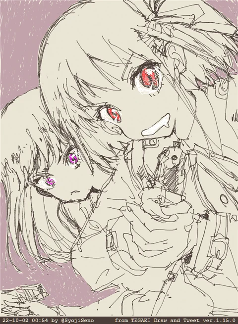 #今月描いた絵を晒そう #FA 時間が無くてアニメはほとんど追えなかった。3枚も描けたのは奇蹟。今までは全く無理だった。・『スレッタ』 #機動戦士ガンダム #水星の魔女 #G_Witch・『ラム』 #うる星やつら #uy_allstars ・『リコリコ』#リコリコ   #リコリス・リコイル #ちさたき #tegaki_dt 