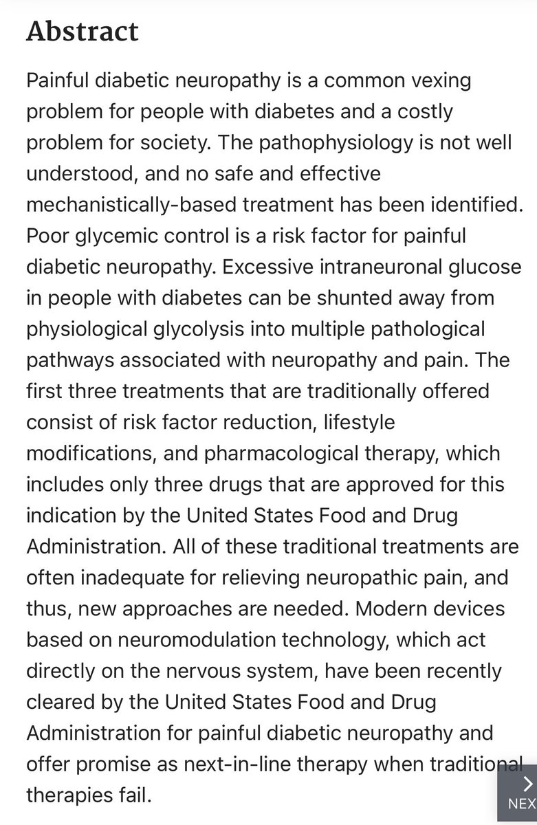 Niels Ejskjaer (@nielsejskjaer) on Twitter photo Published: Review of treatment for #diabetes #neuropathy #pain - Huge unmet needs, sufferings, no efficient Tx, we describe status & novel approach
<a href="/DavidKlonoff/">David Klonoff</a> <a href="/PrashVas/">Prash Vas</a> <a href="/DrDSelvarajah/">Dr Dinesh Selvarajah</a> <a href="/solomon19400/">Solomon Tesfaye</a> #StenoNord <a href="/DiabetesTechSoc/">Diabetes Technology</a>
🔹journals.sagepub.com/doi/10.1177/19…
🔹pubmed.ncbi.nlm.nih.gov/36305521/ Published: Review of treatment for #diabetes #neuropathy #pain - Huge unmet needs, sufferings, no efficient Tx, we describe status & novel approach
<a href="/DavidKlonoff/">David Klonoff</a> <a href="/PrashVas/">Prash Vas</a> <a href="/DrDSelvarajah/">Dr Dinesh Selvarajah</a> <a href="/solomon19400/">Solomon Tesfaye</a> #StenoNord <a href="/DiabetesTechSoc/">Diabetes Technology</a>
🔹journals.sagepub.com/doi/10.1177/19…
🔹pubmed.ncbi.nlm.nih.gov/36305521/