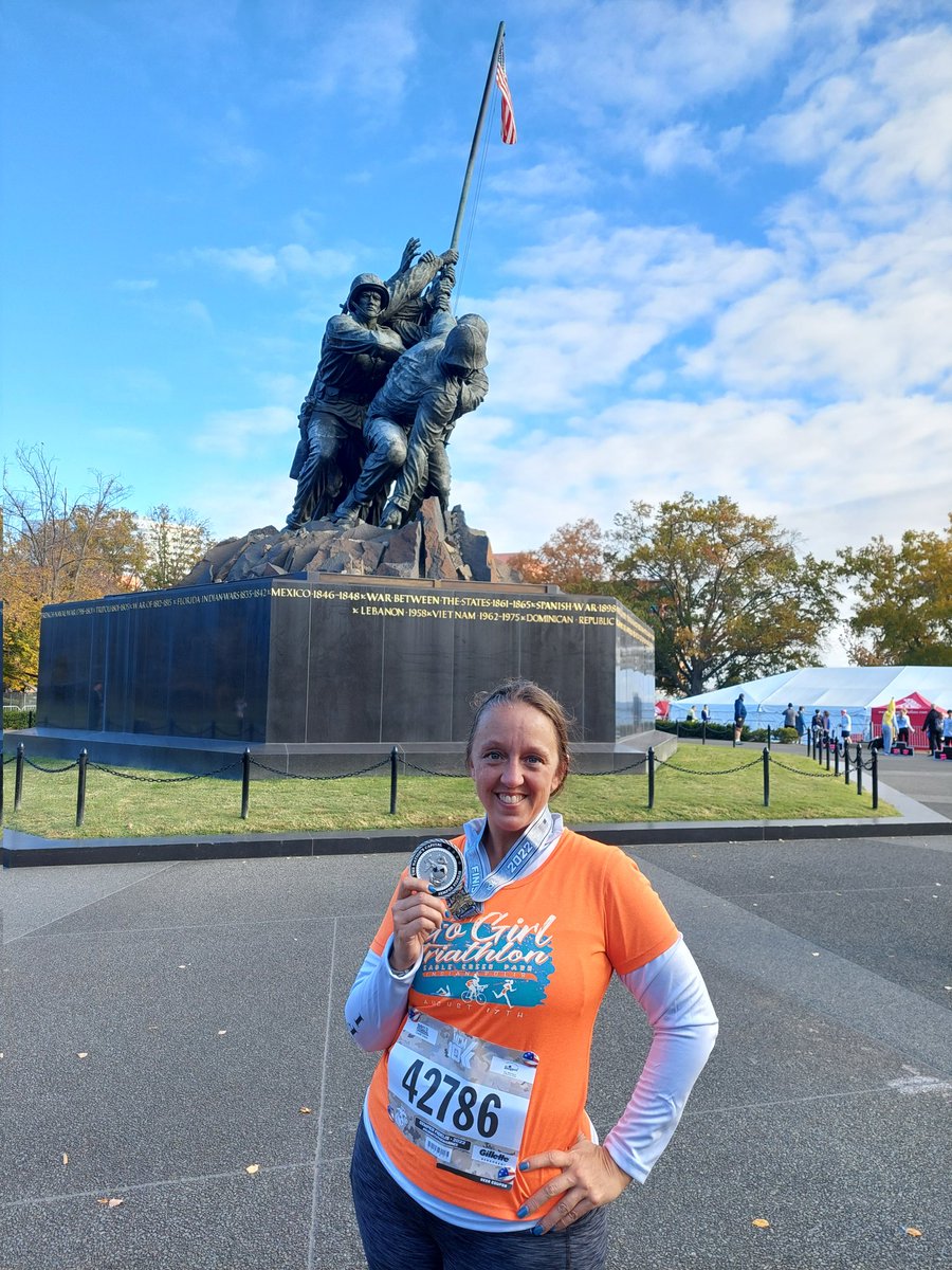 Success!! @Marine_Marathon #10k #runwiththemarines