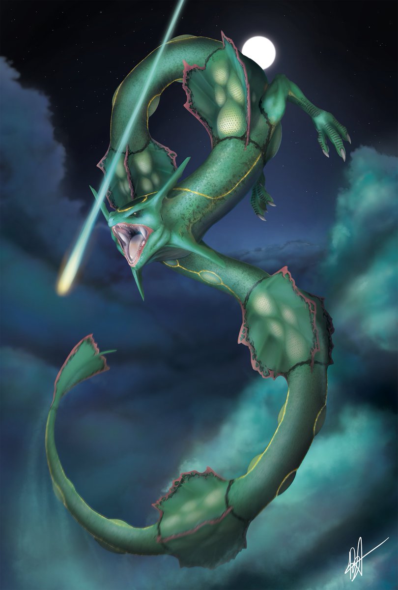 Realistic Rayquaza