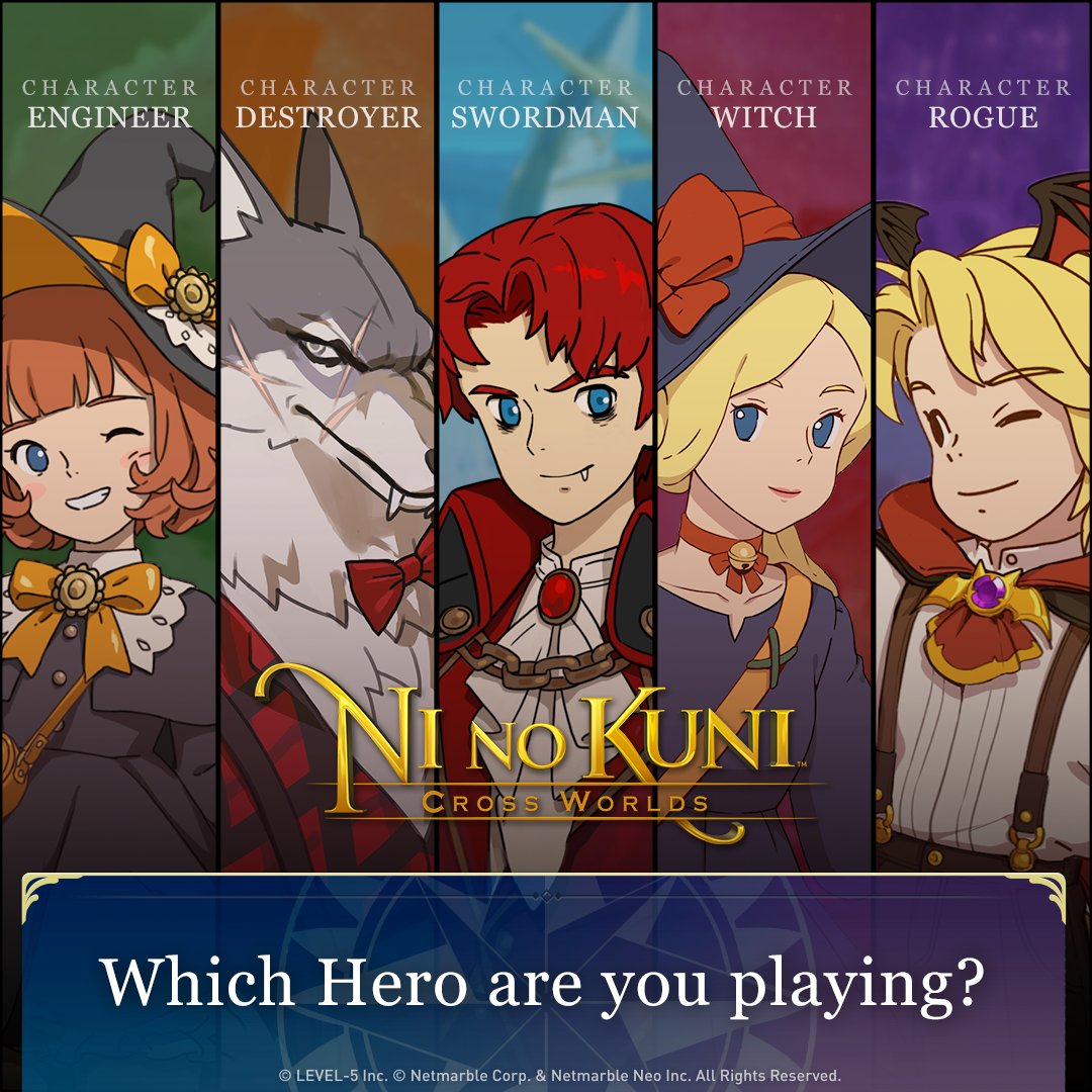 Soul Divers, Halloween is almost here! So let us know which in-game spooky costume you are wearing to celebrate. Download Ni no Kuni: Cross Worlds to join in on the fun! mar.by/ninokunicw1