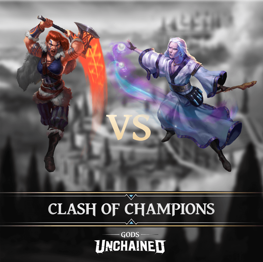 Mortals! Gather 'round for the Clash of Champions!

🔥 Valka
🔮 Pallas

Where does your allegiance lie? 👇