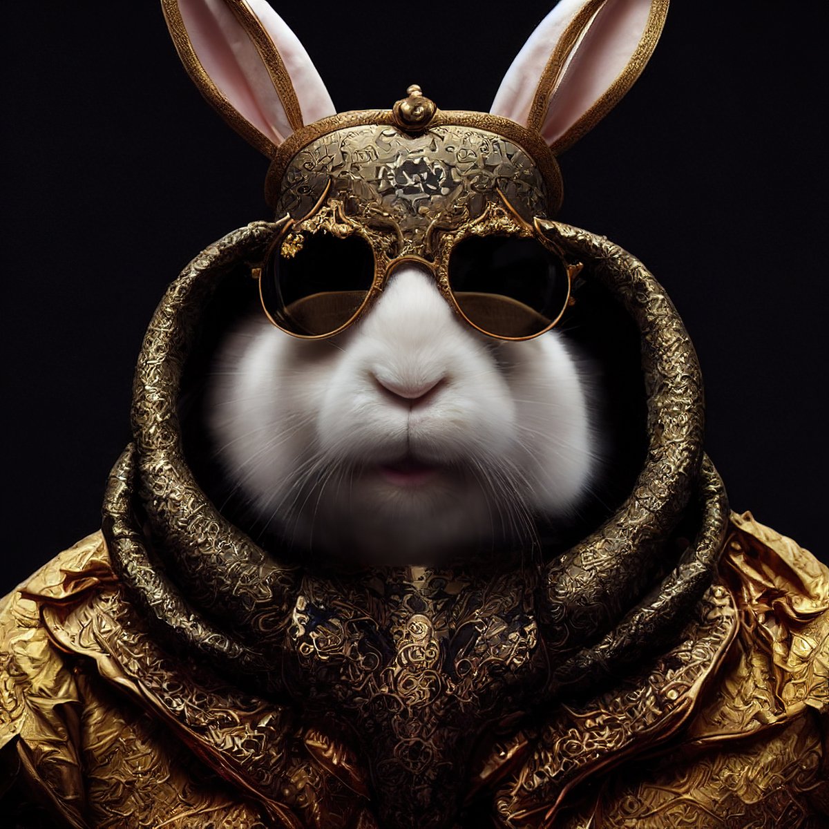 GM 🐰 fam
Check out this amazing black rabbit 🖤
Made with #stablediffusion 
----
#AI #AIart #aiartist #dalle2 #midjourney #NFTCommunity #nft #nfts #aiartsociety #aiartwork #nftcollection #aiartcommunity