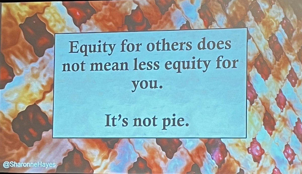“Equity for others does not mean less equity for too. It’s not a zero-sum game” - @SharonneHayes #MCVF22 @ACCinTouch @ACCMinnesota @IowaACC @retu_saxena @MahiAshwath @mcwlovesheart @DrMarthaGulati @HeartOTXHeartMD JEDI in cardiology