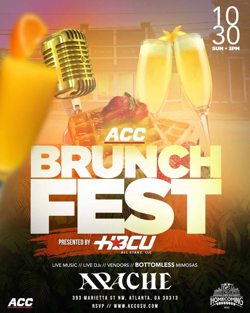 THE #gsuhomecoming GRAND FINALE ‼️

It’s been a LOOOONG week 😅 A few obstacles to conquer, but MOSTLY fun, food, [inebriation👀], and reconnecting with old friends while making new ones 😁

Join us at @apachexlratl for #BrunchFest as we end the week on… instagr.am/p/CkVuZv9gBIx/