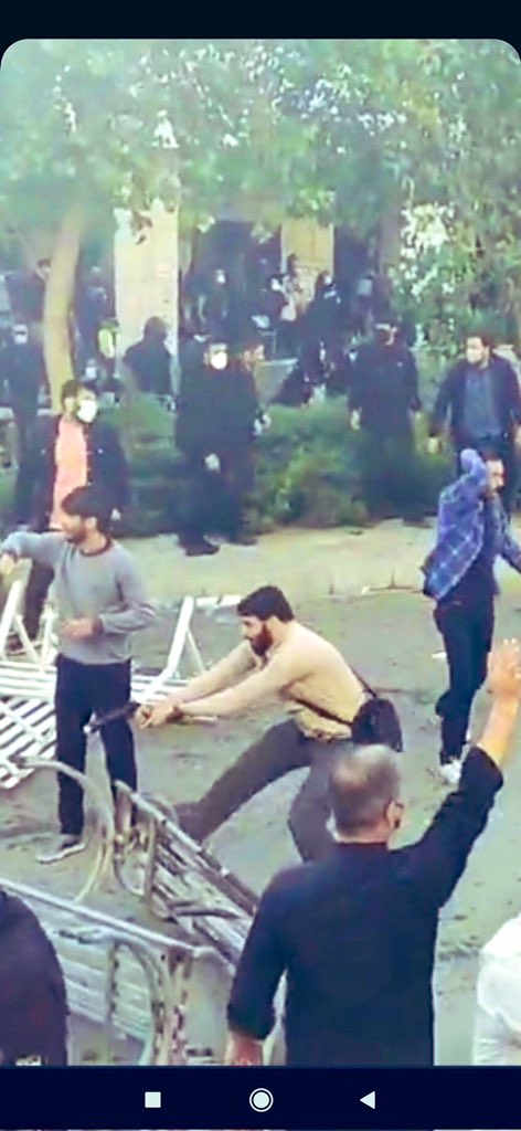 داعش سگ کیه؟ ما خودمون بسیجی و لباس‌شخصی حروم‌زاده مذگان داریم.
#مهسا_امینی