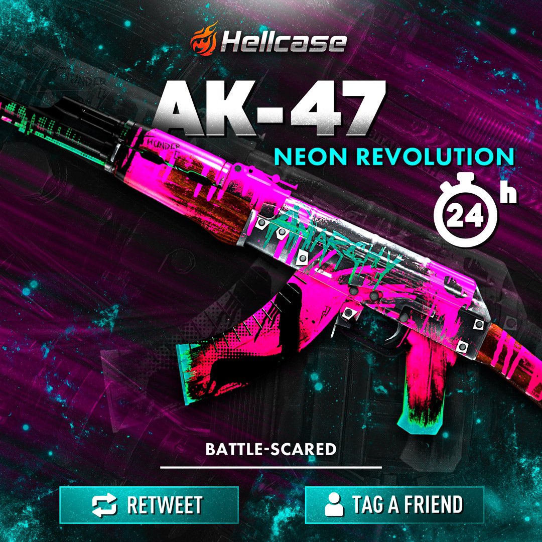 🎁 FAST GIVEAWAY 🏁

👇 Tag The Best Friend &amp; Like
🚀 Follow us
🔥 Retweet this post
😎 The last winner was @sleepsleepy3 

#hellcase #csgo #csgoskin #csgoskins #csgoskinsgiveaway #csgocases #csgocase #hellcasegiveaway #csgoskinsfree #csgoskinsgiveaway