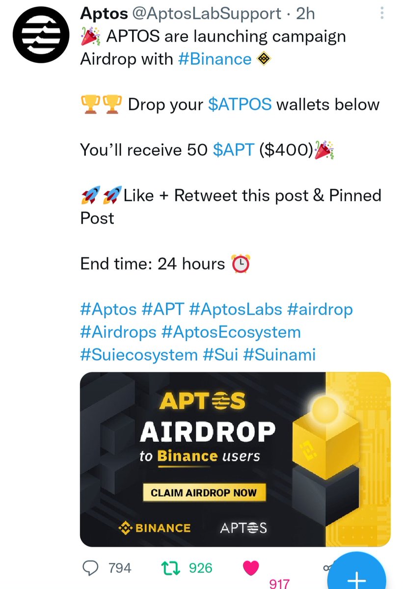 Gabriel27184808's tweet photo. @AptosLabSupport Good project
0xbd0c5df508c0b214bc8b002f3f6aa00cfc1a20931ef367ff253edad511640a60 https://t.co/2Bqvrd1d6k