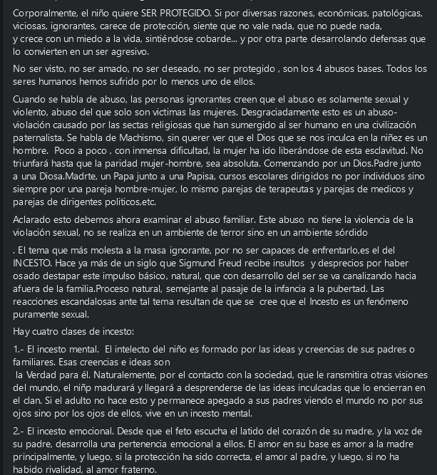 jchernandezjazz's tweet photo. @LEYANTISECTAS Lo peor es que Jodorowski, el "maestro" (guru ? ) se justifico en Facebook en el 2016 . 969 comentarios... Entre ellos, muchos adeptos #cacaomental #incesto #inceste #AlejandroJodorowski #BalanceTonPedo #PedoCulture https://t.co/kvXCynyuli https://t.co/uoZiPNw8kV