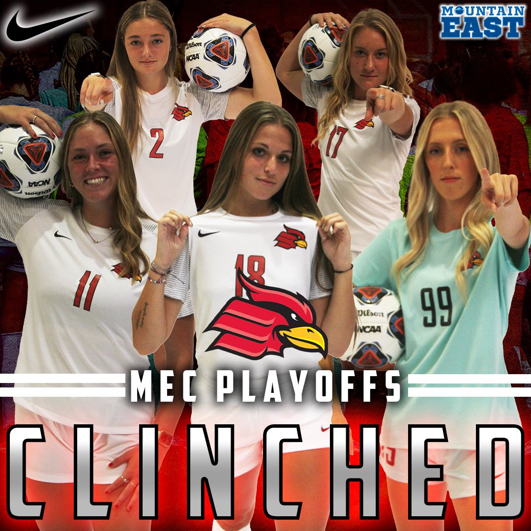 Wheeling U Athletics (@wucardinals) on Twitter photo It was a big day yesterday as we had our fourth fall team clinch a spot in the MEC Playoffs!!
<a href="/WU_Soccer/">Wheeling U Women's Soccer</a> clinched their first-ever MEC Playoff spot when they beat West Liberty 3-2! #GoCards It was a big day yesterday as we had our fourth fall team clinch a spot in the MEC Playoffs!!
<a href="/WU_Soccer/">Wheeling U Women's Soccer</a> clinched their first-ever MEC Playoff spot when they beat West Liberty 3-2! #GoCards