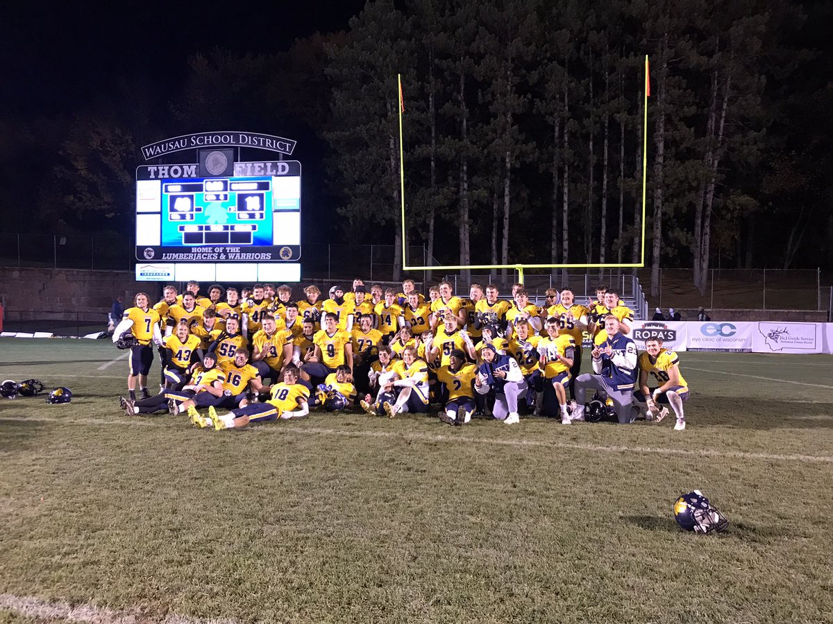 2022 Wausau West Football. Conference champs, first 9 win season, and most of all a great group to play with everyday.  Loved being a part of it all.  Keep it rolling Warriors!!