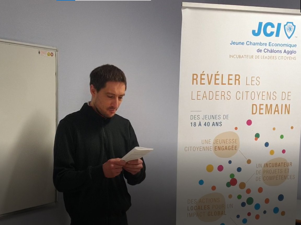 Bienvenue à Benoît, intronisé lors de notre dernière Assemblée Générale, jeudi soir.
Merci pour ton investissement !
#jceca #jcechalonsagglo #chalonsenchampagne #chalonsagglo
#citoyenneté #ledercitoyen #actions #jcef #jci