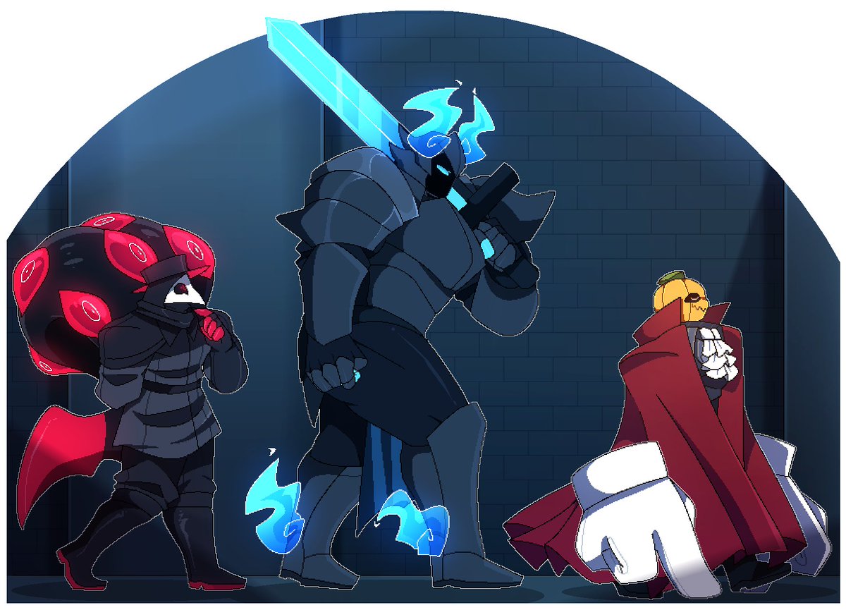 XToka_samaX's tweet image. Day 30: Me and the boys, after our King commands us to guard the dungeon