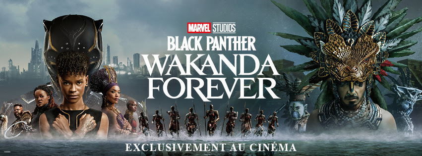 Black Panther: Wakanda Forever vient clôturer la phase IV, considéré déjà comme le meilleur Marvel depuis endgame. Vous pouvez désormais acheter vos places pour le CINEKIN CTC, en ligne cinekinagenda.com