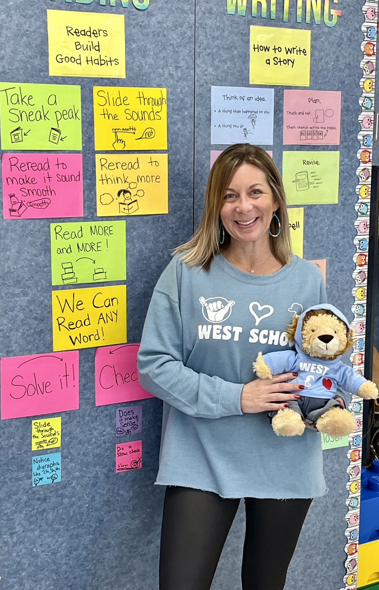 Ms. McGahan &amp; Rasheed are always ready for West Spirit Day! #HEARTofWest #ProudtoBeLB ⁦<a href="/MrsNMcGahan/">Nicole McGahan</a>⁩ ⁦<a href="/TCRWP/">TCRWP</a>⁩ ⁦<a href="/_LiSaMaRie19_/">Lisa Hourigan</a>⁩ ⁦@LorraineRadice1⁩