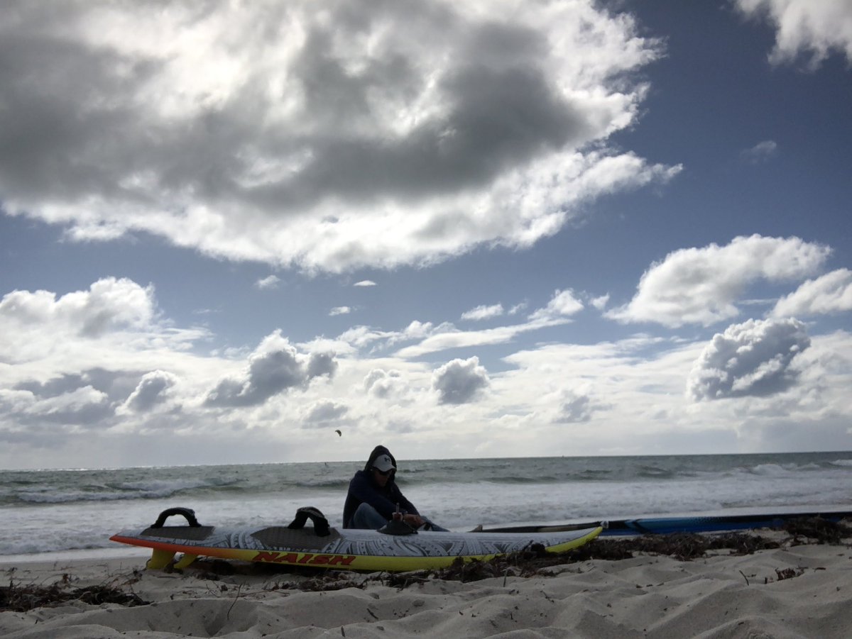 Perth still feels like winter but wind and waves were fun today