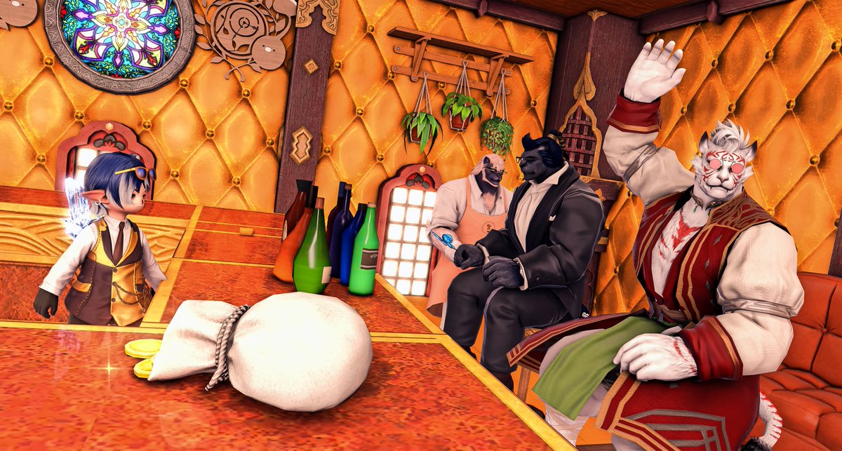 Some shots from todays cafe ~
#ChocoCafeFFXIV