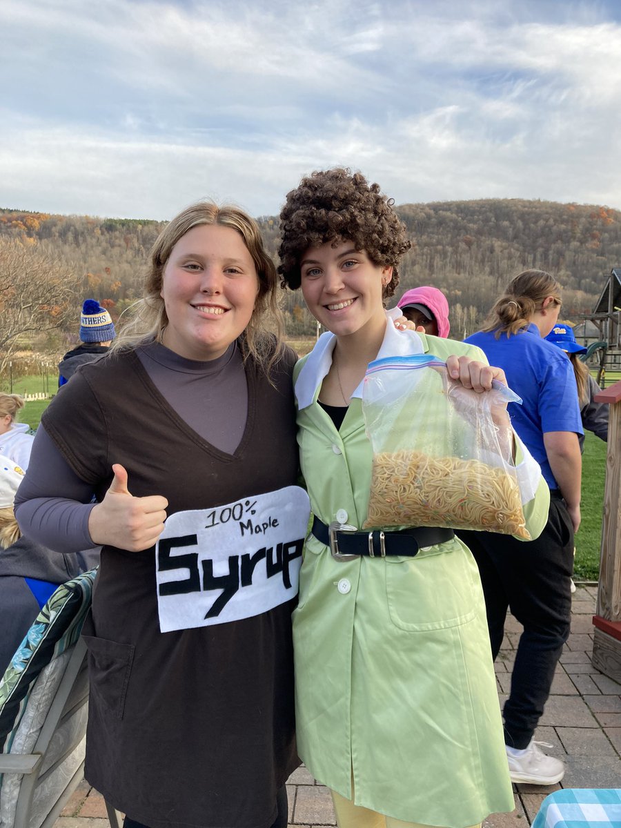 UPBSoftball's tweet photo. Our costume winners! #PittBradfordSoftball #Halloween2022 #BuddyElf https://t.co/yEYldGSiWV