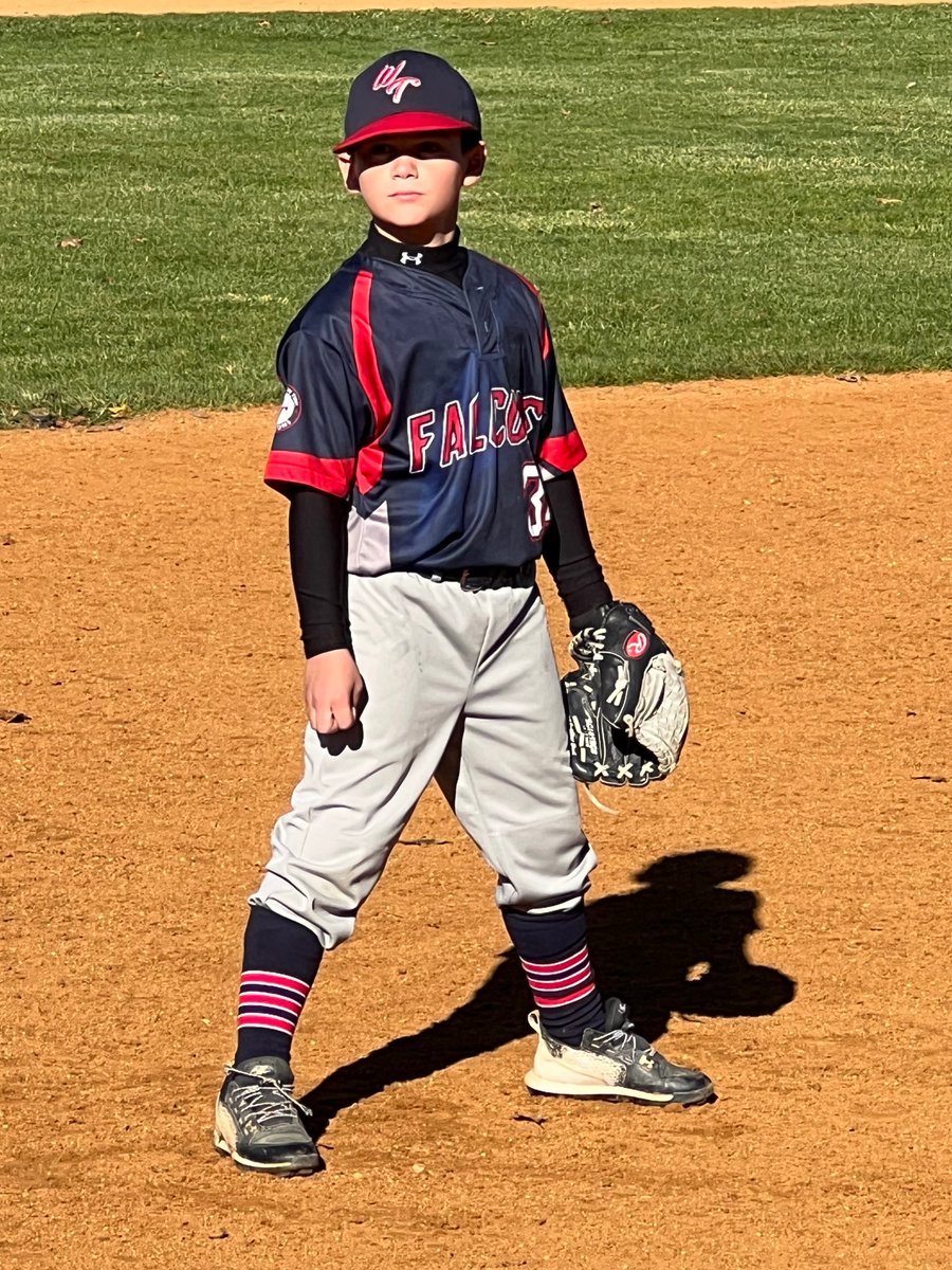 Nephew batting cleanup.  💕