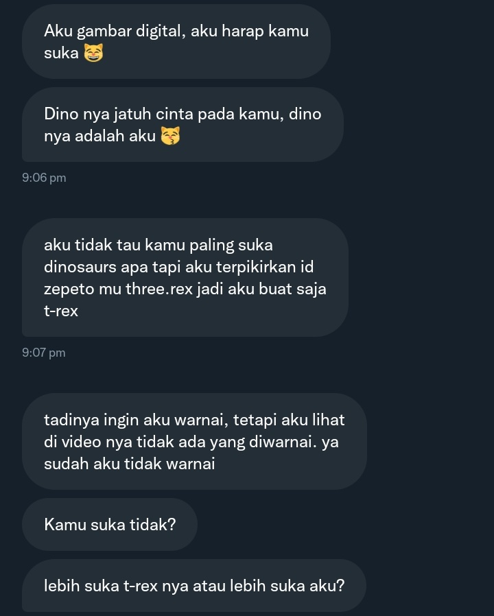 three_rexx's tweet image. Lucu amat dek 😩